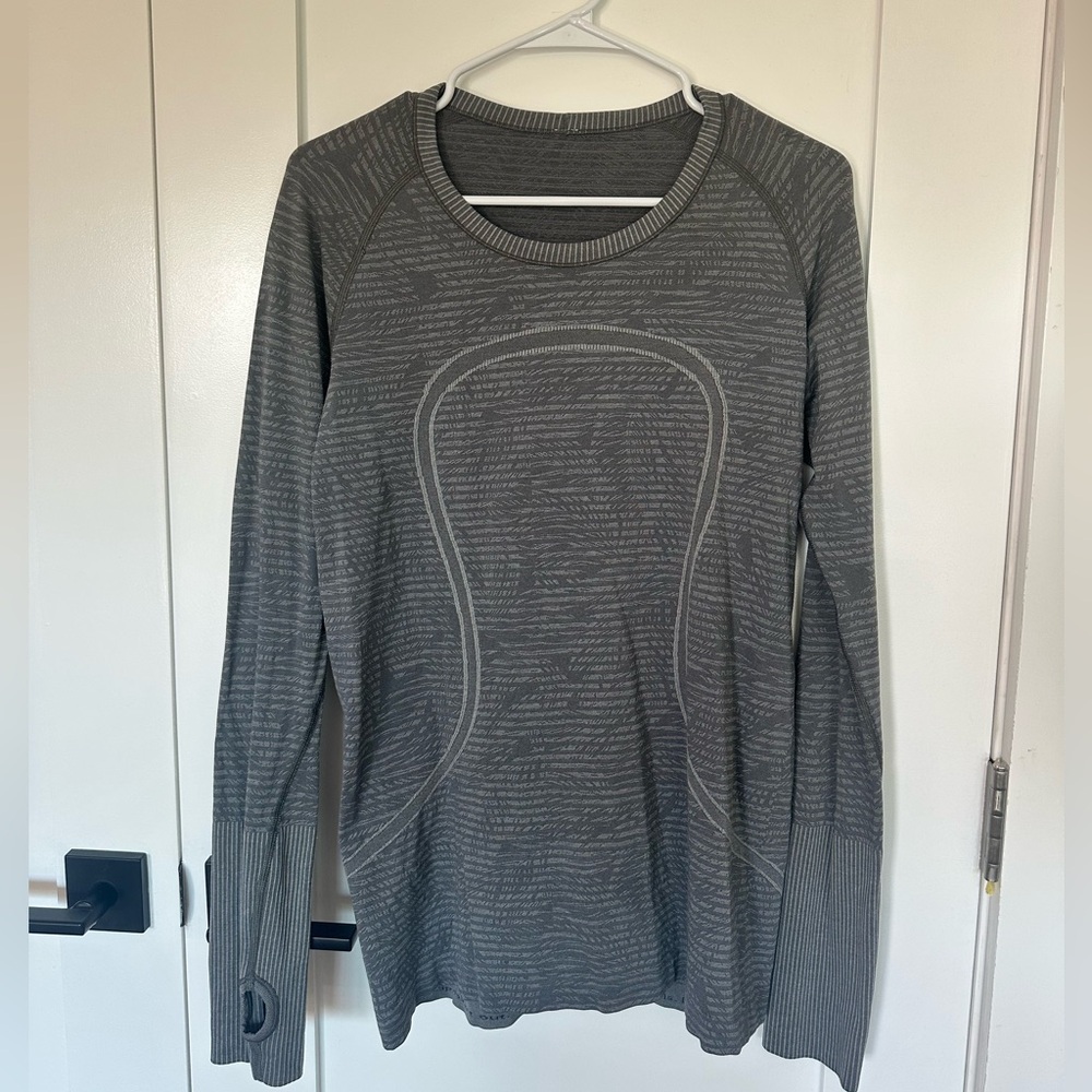 lululemon athletica Gray Shirt